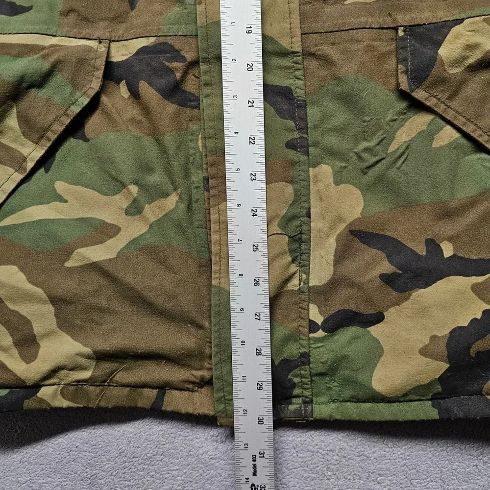 US Military ECWCS Gen 1 Woodland Camo Gore-Tex Cold Weather Parka Jacket Medium